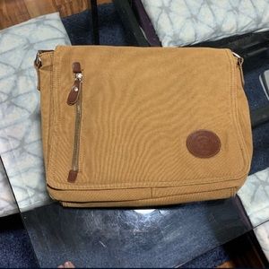 Men’s Casual Canvas Messenger School Bag